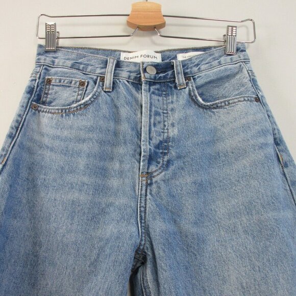 Aritzia Denim Forum The Joni Women's High Rise Loose Jeans 23 Blue Slouchy 576 - Picture 8 of 13